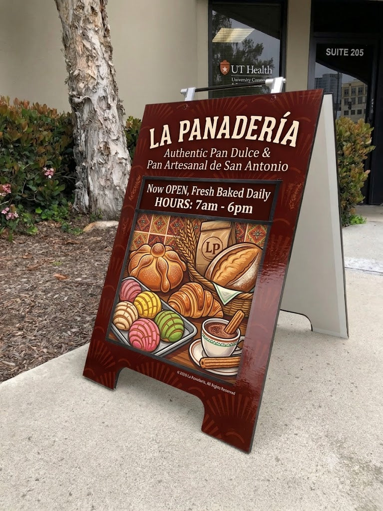 Premium A-frame Display