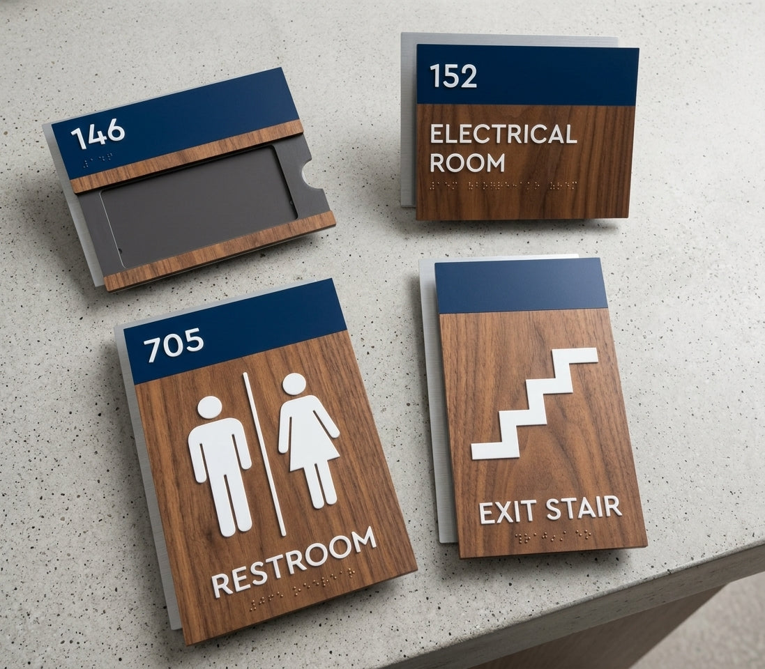 ADA Compliant Signage.