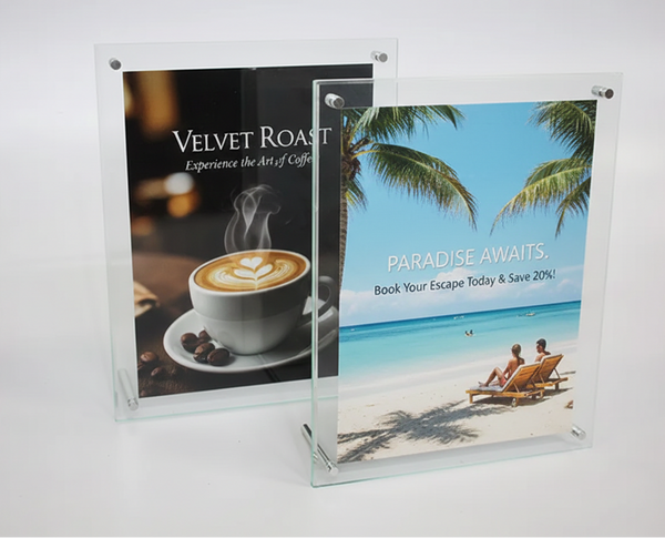 BEVEL EDGE COUNTER DISPLAY