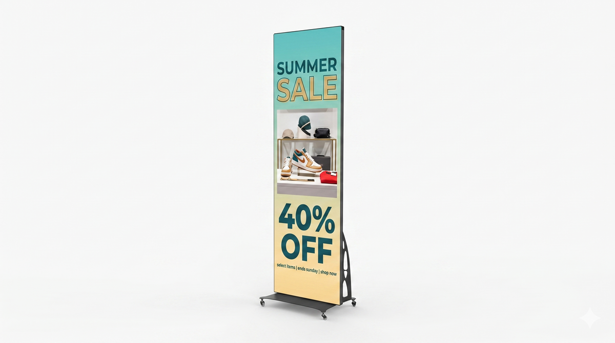 PORTABLE DIGITAL SIGNAGE