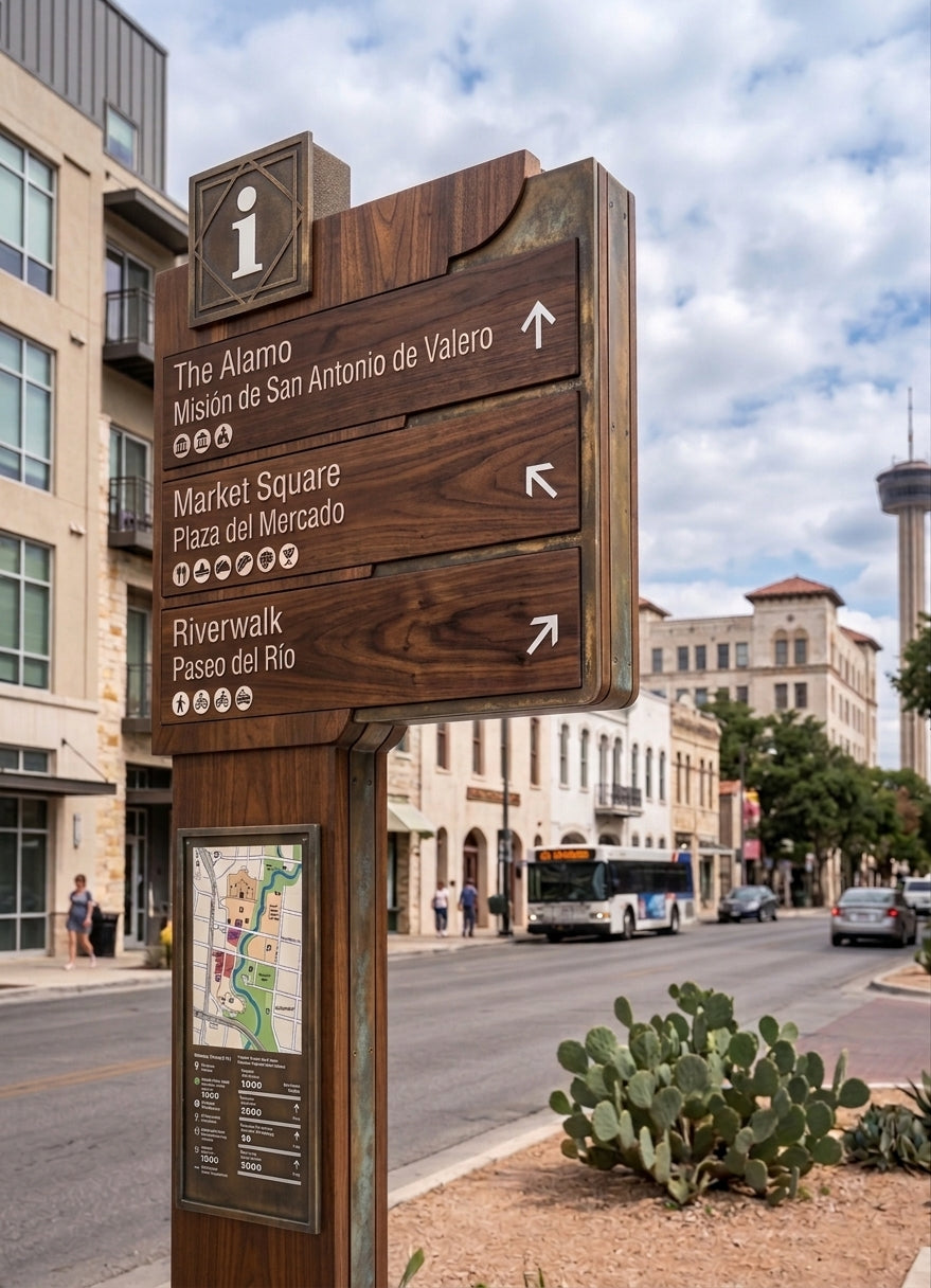 Wayfinding Signage.